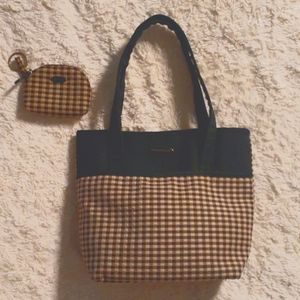 Longaberger Tote with coinpurse  - New without Tag